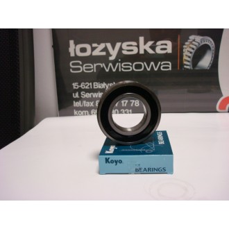 Łożysko kulkowe proste jednorzędowe 6004 2RS KOYO